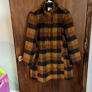 Old Navy Patchwork Oversized Coat Size XL